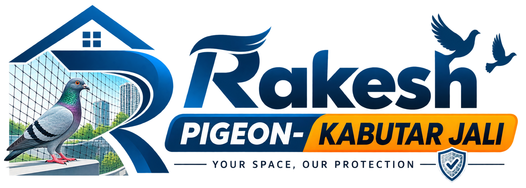 Rakesh pigeon Net - kabutar jali Greater Noida logo